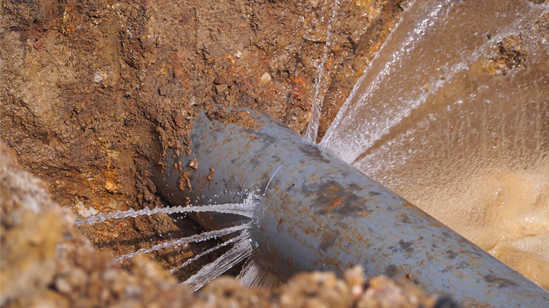 2023 03 Burst Pipe Underground Burst Pipe Underground