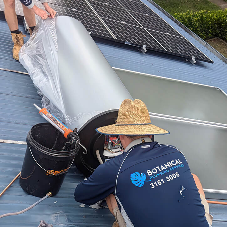 Solar Hot Water Installation